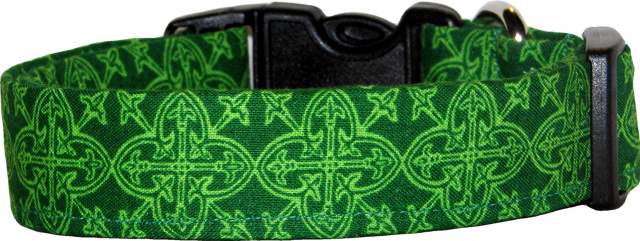 Celtic Knot Medallions #2 Handmade Dog Collar